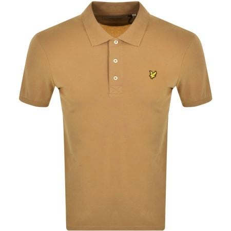 Product Image for Lyle And Scott Short Sleeved Polo T Shirt Brown