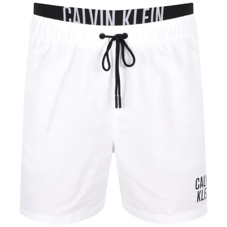 Product Image for Calvin Klein Logo Swim Shorts White