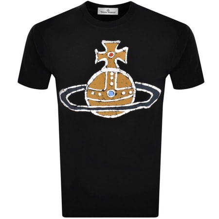 Product Image for Vivienne Westwood Classic Orb Logo T Shirt Black