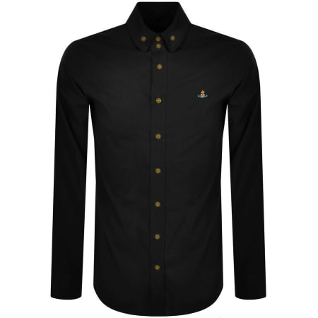 Product Image for Vivienne Westwood Slim Long Sleeved Shirt Black