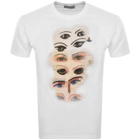 Product Image for Vivienne Westwood Classic Eyes T Shirt White