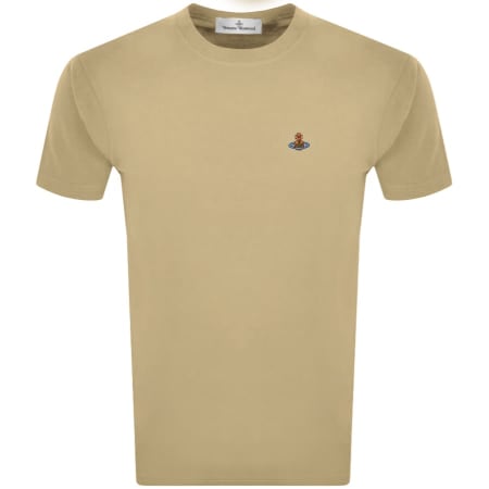 Product Image for Vivienne Westwood Classic Logo T Shirt Brown