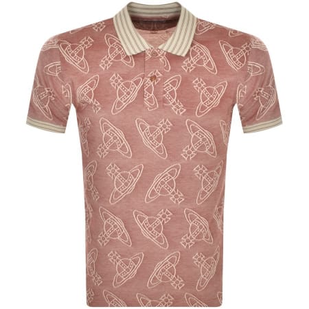 Product Image for Vivienne Westwood Short Sleeve Polo T Shirt Red