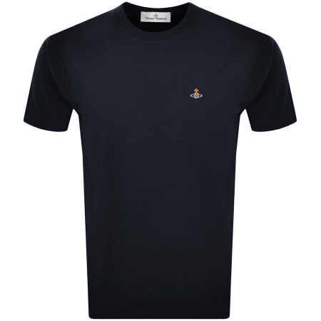 Product Image for Vivienne Westwood Classic Logo T Shirt Navy