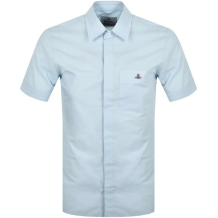 Product Image for Vivienne Westwood Short Sleeved Shirt Blue
