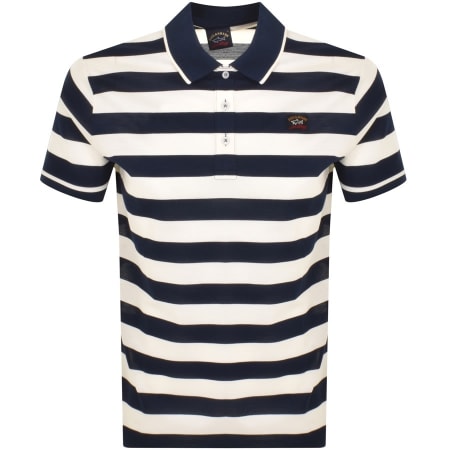 Product Image for Paul And Shark Short Sleeved Polo T Shirt Navy