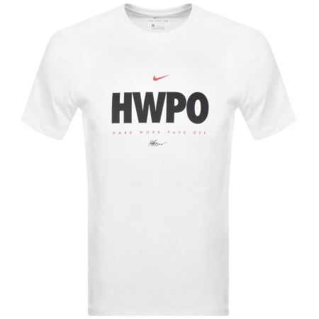 Product Image for Nike Training HWPO Logo T Shirt White