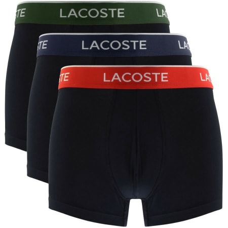Product Image for Lacoste Underwear Triple Pack Boxer Trunks Navy