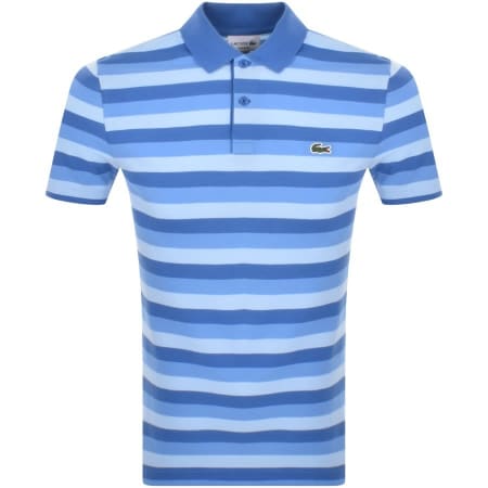 Product Image for Lacoste Short Sleeved Polo T Shirt Blue