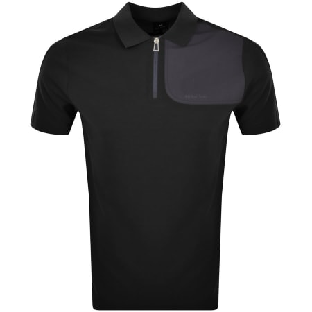 Product Image for PS By Paul Smith Regular Polo T Shirt Black