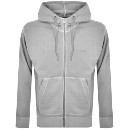 Product Image for BOSS Zefade Full Zip Hoodie Grey