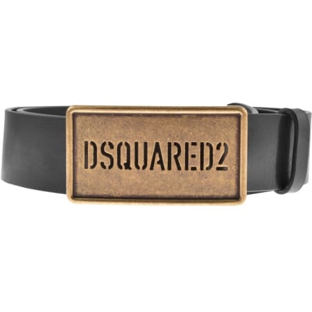 Product Image for DSQUARED2 Plaque Belt Black