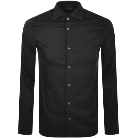 navy armani shirt