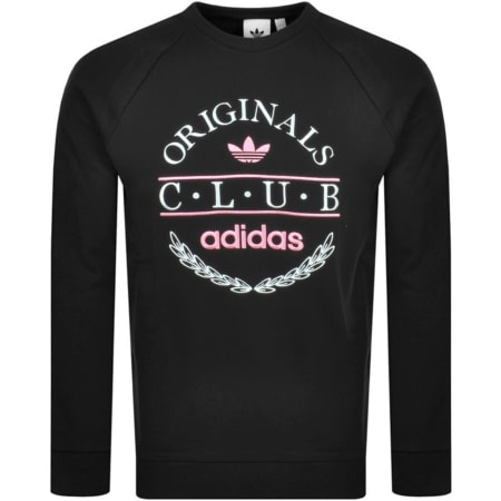 Product Image for adidas Originals Club Logo Sweatshirt Black