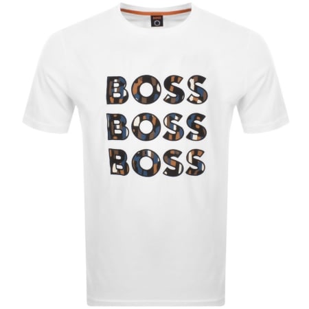 Product Image for BOSS Teelogofun T Shirt White
