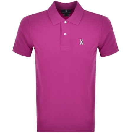 Product Image for Psycho Bunny Classic Polo T Shirt Purple
