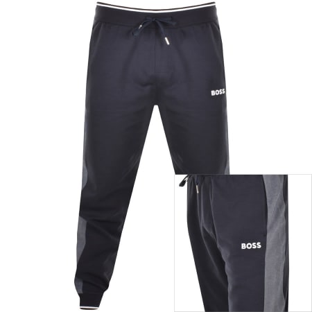 Product Image for BOSS Logo Joggers Navy