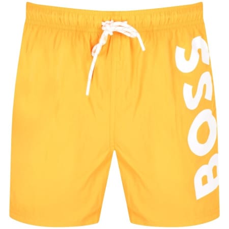 Product Image for BOSS Octopus Swim Shorts Yellow
