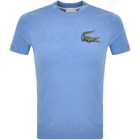 Product Image for Lacoste Crew Neck T Shirt Blue
