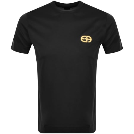 Product Image for Emporio Armani Crew Neck Logo T Shirt Black
