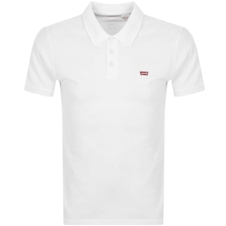 Product Image for Levis Original Short Sleeved Polo T Shirt White