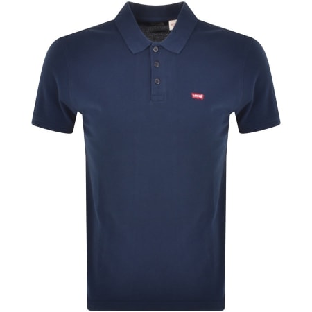 Product Image for Levis Original Short Sleeved Polo T Shirt Blue