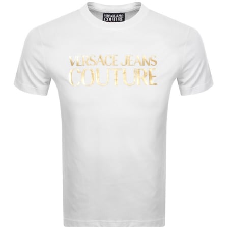 Product Image for Versace Jeans Couture Logo T Shirt White