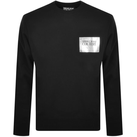 Product Image for Versace Jeans Couture Logo Sweatshirt Black
