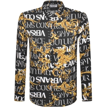 Product Image for Versace Jeans Couture Long Sleeve Shirt Black
