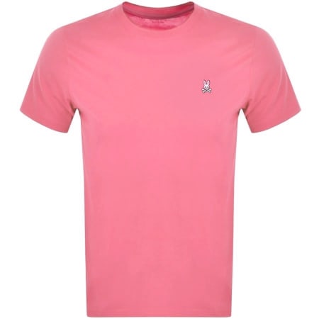 Product Image for Psycho Bunny Classic Crew Neck T Shirt Pink