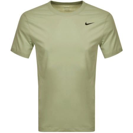 Product Image for Nike Training Dri Fit Logo T Shirt Khaki