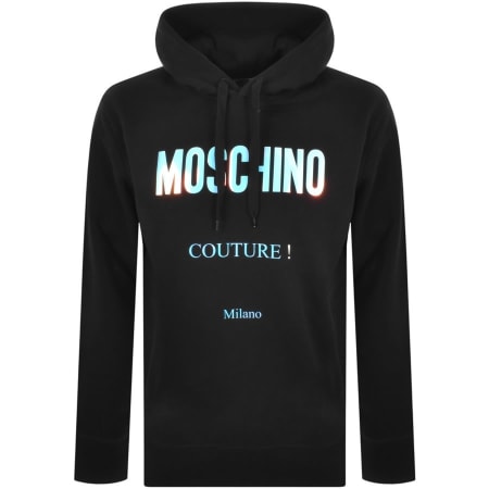 Product Image for Moschino Logo Hoodie Black