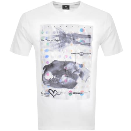 Product Image for PS By Paul Smith Dot Slim Fit T Shirt White