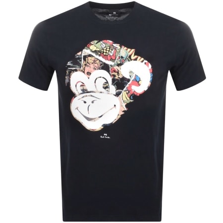 Product Image for PS By Paul Smith Monkey Slim Fit T Shirt Black