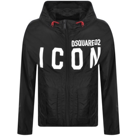 Product Image for DSQUARED2 Icon Windbreaker Jacket Black
