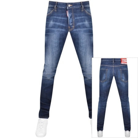 Product Image for DSQUARED2 Cool Guy Mid Wash Jeans Blue