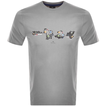 Product Image for PS By Paul Smith Slim Fit T Shirt Grey
