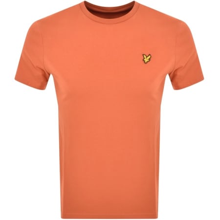 Product Image for Lyle And Scott Crew Neck T Shirt Orange