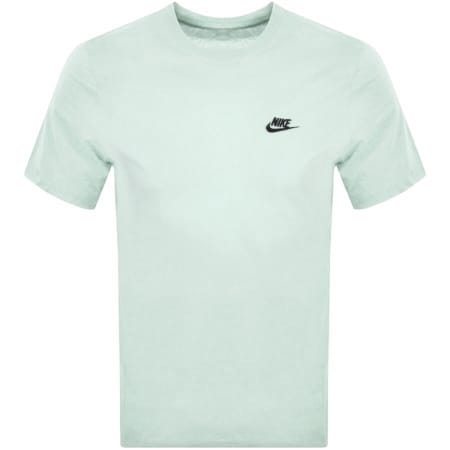 Product Image for Nike Crew Neck Club T Shirt Green