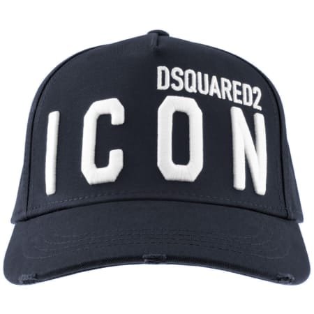 Product Image for DSQUARED2 Logo Baseball Cap Navy