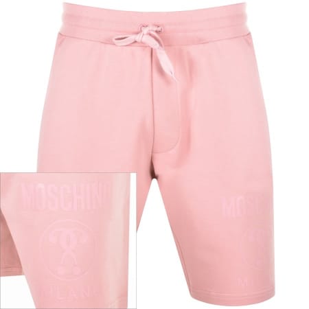 Product Image for Moschino Milano Logo Short Pink