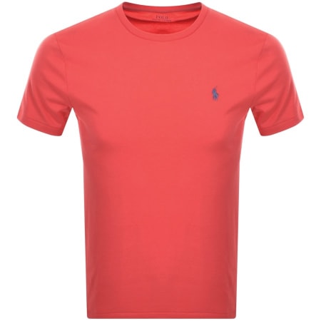 Product Image for Ralph Lauren Crew Neck Slim Fit T Shirt Red