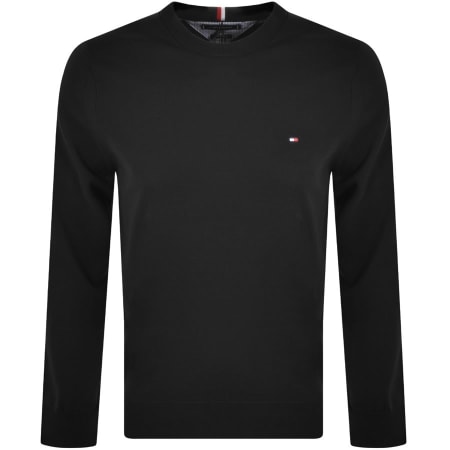 Product Image for Tommy Hilfiger Crew Neck Sweatshirt Black