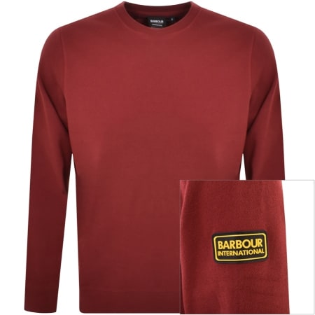 Product Image for Barbour International Sweatshirt Burgundy