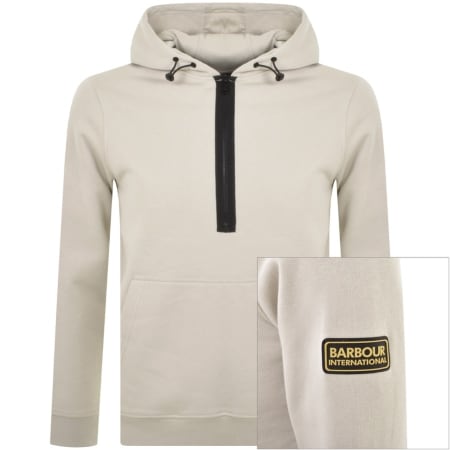 Product Image for Barbour International Half Zip Sweatshirt Beige