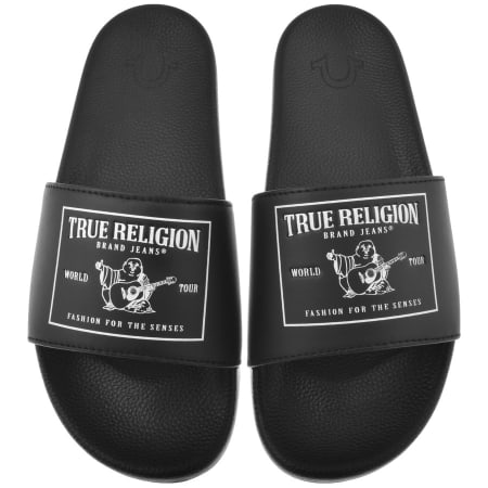 Product Image for True Religion Box Arch Sliders Black