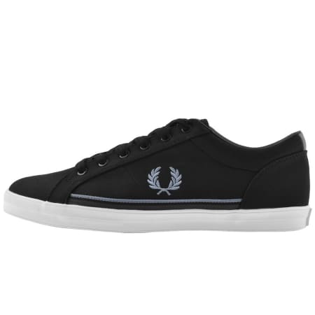 Product Image for Fred Perry Baseline Twill Trainers Black