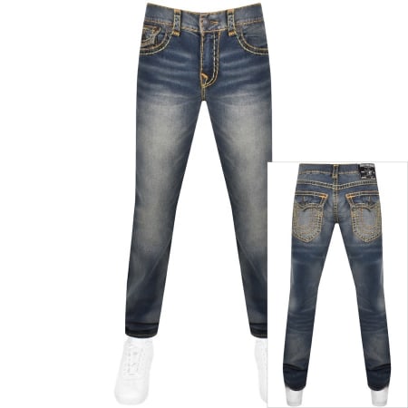 Product Image for True Religion Ricky Flap Mid Wash Jeans Blue