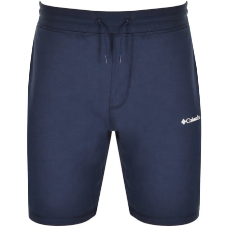 Product Image for Columbia Logo Fleece Shorts Navy