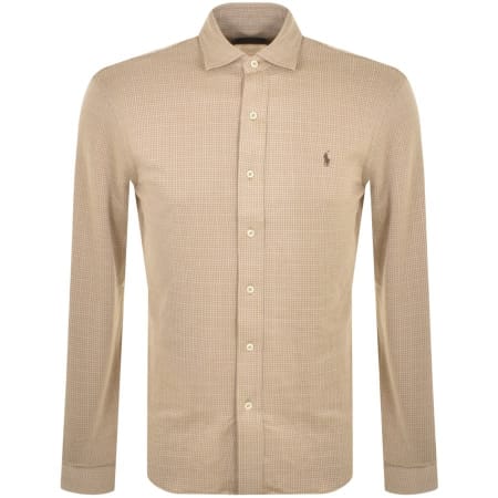 Product Image for Ralph Lauren Long Sleeved Shirt Brown